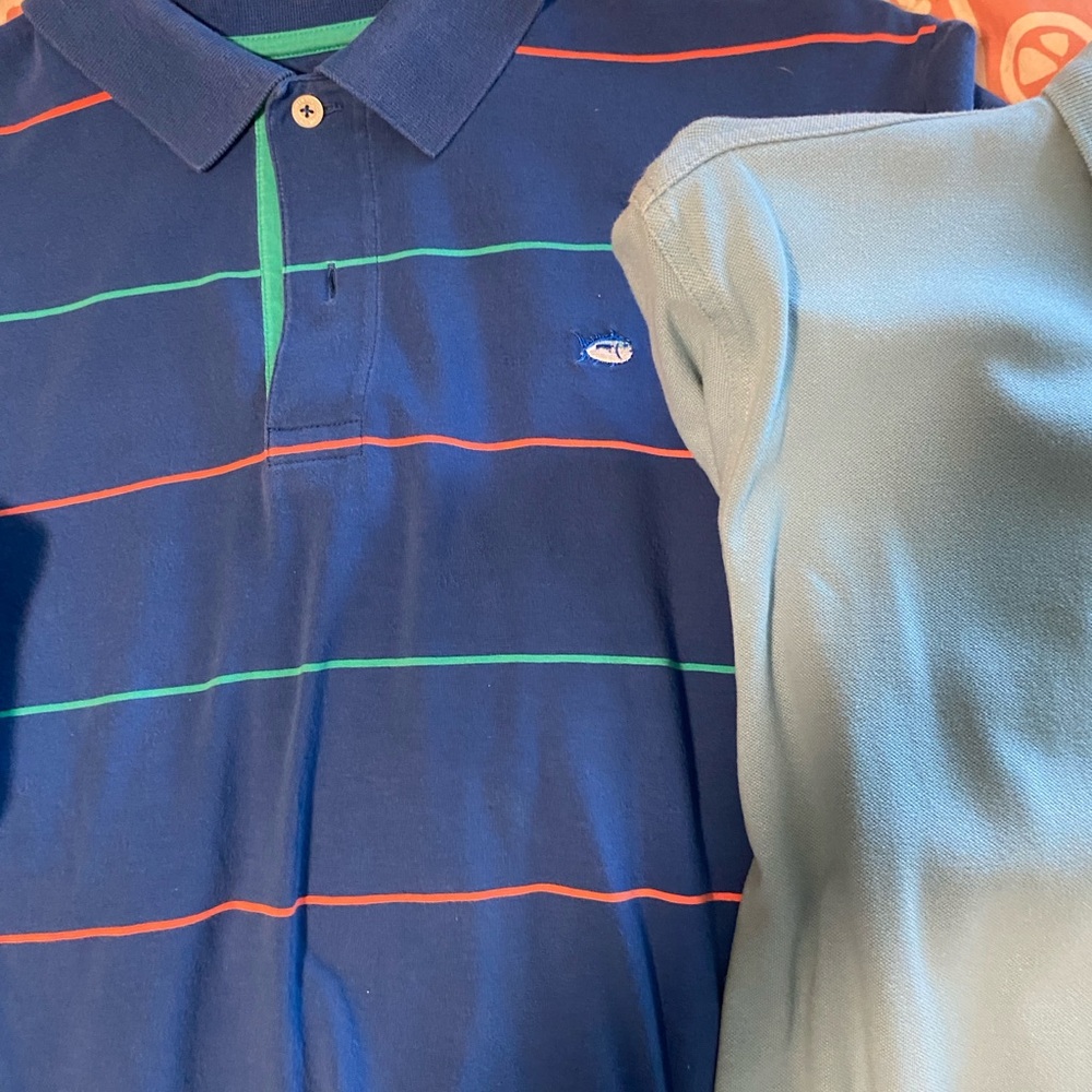 5 Southern Tide Polo shirts